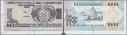 Vanuatu: 1000 Vatu ND Proof Print P. 3p With Sheet Border Pieces In Condition: AUNC. - Vanuatu