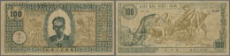 Vietnam: 100 Dong ND P. 8d, Strong Center Fold Which Causes Holes In Paper, Several Other Folds, But No Repairs, Conditi - Vietnam