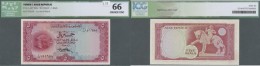 Yemen / Jemen: Yemen A.R.: 5 Rials ND(1969) P. 7a, ICG Graded 66 Choice UNC. - Yemen