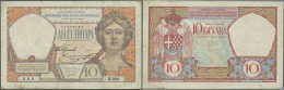 Yugoslavia / Jugoslavien: 10 Dinara 1926 P. 25 In Condition: F. - Jugoslawien
