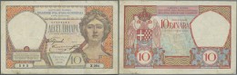 Yugoslavia / Jugoslavien: 10 Dinara 1926 P. 25 In Condition: F. - Yugoslavia