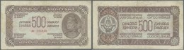Yugoslavia / Jugoslavien: 500 Dinara 1944, P.54 In Used Condition With Several Folds And Minor Stains. Condition: F+ - Jugoslawien