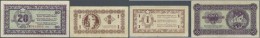 Yugoslavia / Jugoslavien: Set Of 2 Notes Containing 1 And 20 Lira 1945 P. R1 And R4, The First In VF, The Second In F. ( - Yugoslavia