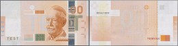 Testbanknoten: Euro Test Banknote Produced By The EUROPEAN CENTRAL BANK As A Trial During The Development Of The Euro Se - Fiktive & Specimen