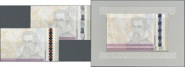 Testbanknoten: Set With 3 Test Notes Johannes Keppler With 3 Different Holographic Stripes By Company HUECK-FOLIEN, One - Fictifs & Spécimens