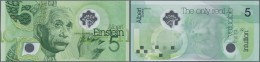 Testbanknoten: Great Britain: Polymer Test Note Printed By DE LA RUE CURRENCY On FLEXYCOIN Polymer Substrate, Printed Wi - Fictifs & Spécimens