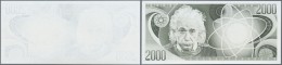 Testbanknoten: Switzerland / Austria: Test Note Printed By Organisation Giori And Designed By A Former Designer Of OEBS - Fictifs & Spécimens