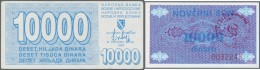 Bosnia & Herzegovina / Bosnien & Herzegovina: 1992 (ca.), Lot With 761 Banknotes, Some In Quantity, In Good To M - Bosnie-Herzegovine