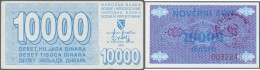 Bosnia & Herzegovina / Bosnien & Herzegovina: 1992 (ca.), Lot With 761 Banknotes, Some In Quantity, In Good To M - Bosnia And Herzegovina