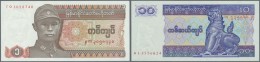 Burma / Myanmar / Birma: 1990/2004 (ca.), Ex Pick 67-78, Quantity Lot With 582 Banknotes In Good To Mixed Quality, Sorte - Myanmar