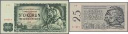 Czechoslovakia / Tschechoslowakei: Set Of 270 Banknotes In Great Condition Containing 100x 25 Korun 1958 P. 87, 85x 25 K - Tchécoslovaquie