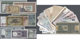 Egypt / Ägypten: Set Of 50 Banknotes From 1940 To 2010, No Doubles, Mostly UNC, Including Piastre Issues, Please Co - Aegypten