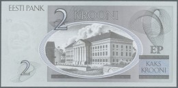 Estonia / Estland: 2006/2007 (ca.), Ex Pick 85-85b, Quantity Lot With 163 Banknotes In Good To Mixed Quality, Sorted And - Estland