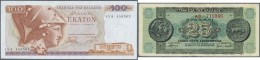 Greece / Griechenland: 1939/1940 (ca.), Ex Pick 107-315, Quantity Lot With 1472 Banknotes In Good To Mixed Quality, Sort - Grèce