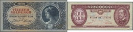 Hungary / Ungarn: 1920/1993 (ca.), Ex Pick 58-174, Quantity Lot With 1285 Banknotes In Good To Mixed Quality, Sorted And - Hongrie