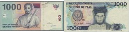 Indonesia / Indonesien: 1954/2009 (ca.), Ex Pick 72-141, Quantity Lot With 1470 Banknotes In Good To Mixed Quality, Sort - Indonesia