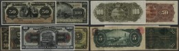 Mexico: Collectors Set Of 6 Banknotes Containing 50 Pesos "El Banco De Tamaulipas" ND P. S432r (VF-), 100 Pesos "El Banc - Mexique