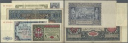 Poland / Polen: Set With 11 Banknotes Poland From 1917 Till 1948 Containing 1/2 And 100 Marek Polskich 1917, 2 X 20 Zlot - Poland