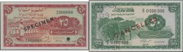Sudan: Rare Collection Of 60 Different Specimen Banknotes From Sudan, From P. 1 To P. 58 Including Varieties, Mostly In - Sudan