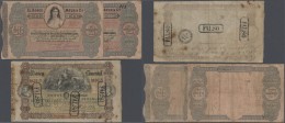 Uruguay: Set With 3 Banknotes Regional Issues Containing 2 X 20 Pesos El Banco Maua 1871 P.S292 And A Contemporary Forge - Uruguay