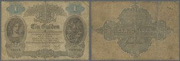Deutschland - Altdeutsche Staaten: Hessen: 1 Gulden 1865, PiRi A119 In Stark Gebrauchter Erhaltung Mit Mehreren Kleinen - …-1871: Altdeutschland