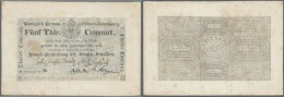 Deutschland - Altdeutsche Staaten: Preussen, 5 Thaler Courant, 6.5.1824, PiRi A209, Litera A, C Und E, In Ungefalteter E - [ 1] …-1871 : German States