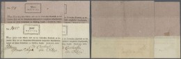 Deutschland - Altdeutsche Staaten: Stadtkasse Tondern (Schleswig-Holstein), Set Mit 4 Banknoten, 2 X 4 Schilling Und 2 X - …-1871: Altdeutschland