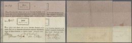 Deutschland - Altdeutsche Staaten: Stadtkasse Tondern (Schleswig-Holstein), Set Mit 4 Banknoten, 2 X 4 Schilling Und 2 X - [ 1] …-1871 : German States