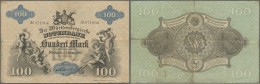Deutschland - Altdeutsche Staaten: Württemberg: Württembergische Notenbank 100 Mark, Ro.WTB 8 In Hübscher - …-1871: Altdeutschland