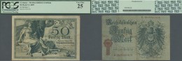 Deutschland - Deutsches Reich Bis 1945: 50 Mark Der Reichsschuldenverwaltung Vom 05. Januar 1899, Ro.19. Sehr Seltene Ba - Other & Unclassified