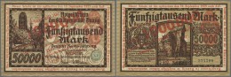 Deutschland - Nebengebiete Deutsches Reich: Danzig: 1 Millionen Mark 1923 Ro.800, Leichte Gebrauchsspuren Am Linken Und - Other & Unclassified