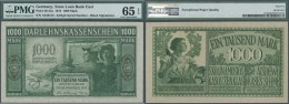 Deutschland - Nebengebiete Deutsches Reich: Germany, State Loan Bank East, 1000 Mark 1918 P. R134a, Condition: PMG Grade - Autres & Non Classés