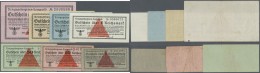 Deutschland - Konzentrations- Und Kriegsgefangenenlager: Set With 7 Banknotes POW Camp Money Containing 1, 10 And 50 Rei - Autres & Non Classés