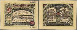 Deutschland - Notgeld Besonderer Art: Osterwieck, "VOLK IN NOT", Dreiteilige Mappe 20 X 15 Cm Der "Kinder- Und Notstands - Other & Unclassified