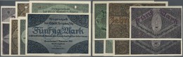 Deutschland - Notgeld - Bayern: Kempten, Stadt, 5, 10, 20, 50 Mark, 2.11.1918, Ohne Rote Verfallzeile, Unentwertet; Dito - Lokale Ausgaben