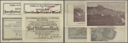 Deutschland - Notgeld - Hessen: Marburg, Stadt, 200 Tsd. Mark, 11.8.1923, "Blick Von Der Weintrauts-Eiche", Erh. I-II; 5 - Lokale Ausgaben