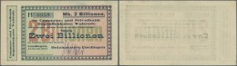 Deutschland - Notgeld - Niedersachsen: Cordingen, Holzindustrie Cordingen, 2 Billionen Mark, 23.11.1923, Reihe H, Erh. I - [11] Local Banknote Issues