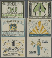 Deutschland - Notgeld - Niedersachsen: Rüstringen, Astoria-Diele, 50 Pf., 1 Mark, März 1921 - 31.12.1922, 75 P - [11] Local Banknote Issues