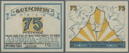 Deutschland - Notgeld - Niedersachsen: Rüstringen, Astoria-Diele, 75 Pf., März 1922 - 31.12.1922, Ohne KN, Erh - [11] Local Banknote Issues