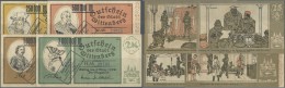 Deutschland - Notgeld - Sachsen-Anhalt: Wittenberg, Stadt, 250, 500 Tsd., 1, 2 Mio. Mark, August 1923, Überdrucke A - Lokale Ausgaben