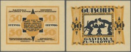 Deutschland - Notgeld - Thüringen: Weimar, Gasthaus Zum Löwen, 50 Pf., O. D. - 31.12.1921, Erh. II, Von Gro&sz - Lokale Ausgaben
