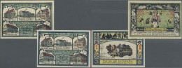 Deutschland - Notgeld - Westfalen: Marsberg, Hotel Deutsches Haus U. A., 50 Pf., Serie L1, 1 Mark, Serie M (nochmals Bla - Other & Unclassified