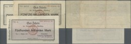 Deutschland - Notgeld - Württemberg: Altensteig, Stadtgemeinde, 20, 50, 500 Mrd. Mark, 11.10.1923, Erh. III (2), II - [11] Emissions Locales