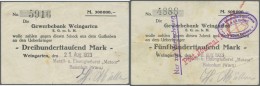 Deutschland - Notgeld - Württemberg: Baienfurt, Metall-und Eisengießerei "Meteor", 300 Tsd. Mark, 21.8.1923 ( - [11] Local Banknote Issues