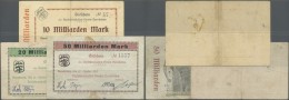 Deutschland - Notgeld - Württemberg: Dornstetten, Darlehenskassen-Verein, 10, 20, 50 Mrd. Mark, 27.10.1923, Erh. II - Lokale Ausgaben