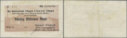 Deutschland - Notgeld - Württemberg: Ebingen, Gebrüder Friederich, 50 Mio. Mark, O. D. (nur 1923 Gedruckt), Sc - Lokale Ausgaben