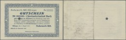 Deutschland - Notgeld - Württemberg: Esslingen, Neckarwerke AG, 200 Tsd. Mark, 3.8.1923, Ohne KN, Ohne Unterschrift - [11] Local Banknote Issues