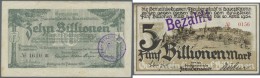 Deutschland - Notgeld - Württemberg: Freudenstadt Und Baiersbronn, Stadtgemeinde Und Gemeinde, 5 Billionen Mark, No - [11] Local Banknote Issues