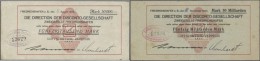 Deutschland - Notgeld - Württemberg: Friedrichshafen, Luftschiffbau Zeppelin GmbH, 50 Tsd. Mark, 31.8.1923 (Tag Han - Lokale Ausgaben