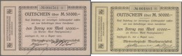 Deutschland - Notgeld - Württemberg: Geislingen, Württembergische Metallwarenfabrik, 50 (Papier Rosa Bzw. Gelb - [11] Local Banknote Issues